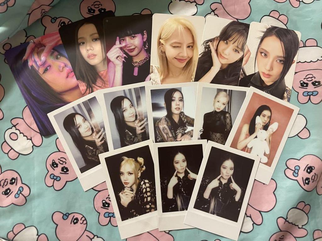 [USED] BLACKPINK trading cards