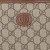 Gucci GG Supreme Detachable Adjustable Shoulder Strap Zipper Closure Messenger Bag Crossbody Bag Canvas With Leather Shoulder Bag 760021-92THG-8563
