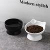 Large Capacity Ceramic Cat Bowl with Neck Protection - Anti-Black Chin Design for Food and Water