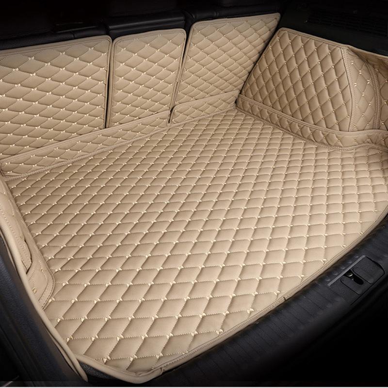 Komplett geschlossene Kofferraummatte für RENAULT ARKANA Kadjar Koleos MEGANE GRAN COUPE Duster Captur II Zoe R135, spezielle Heckklappenauflage