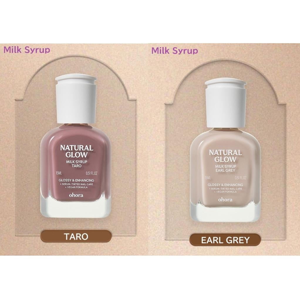 OHORA Sada posilovače nehtů Sirup Posilující péče o nehty Lesk 10 ml x2 (10 X 10)