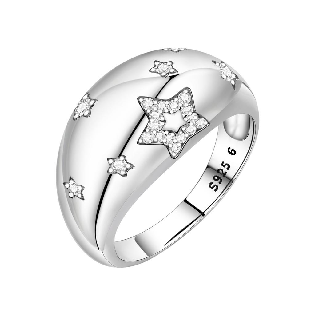 PANPOKI S925 Silber Multi Ring Geflochtener Geschlossener Ring Für Damen Fingerring Persönlichkeits Schmuck Party Trendige Geschenke