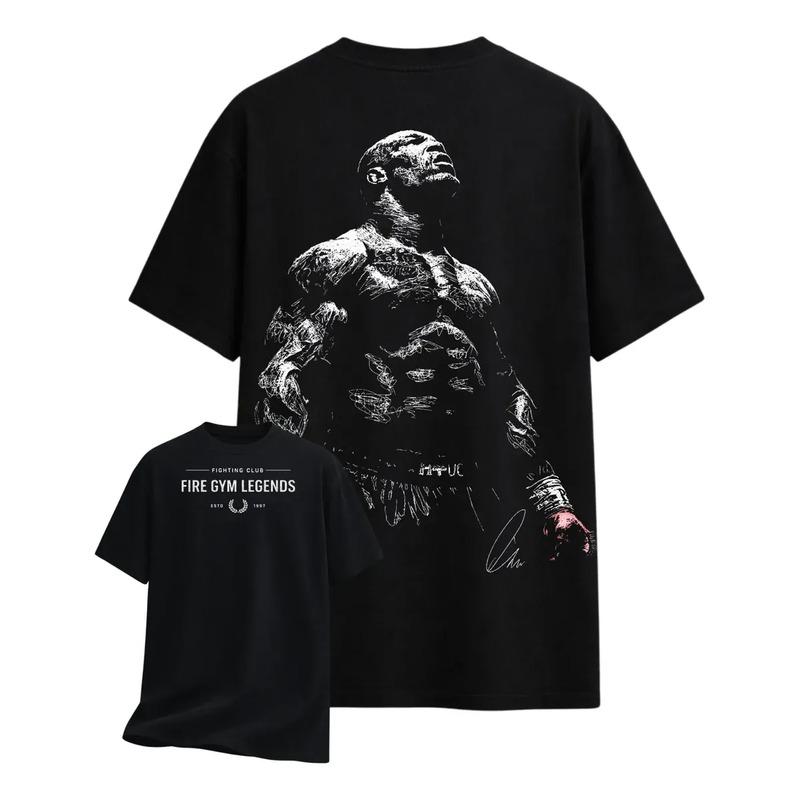 Playeras Oversize, Boxeo - Mma - Ufc - Fire Gym ,hombre. S разноцветный