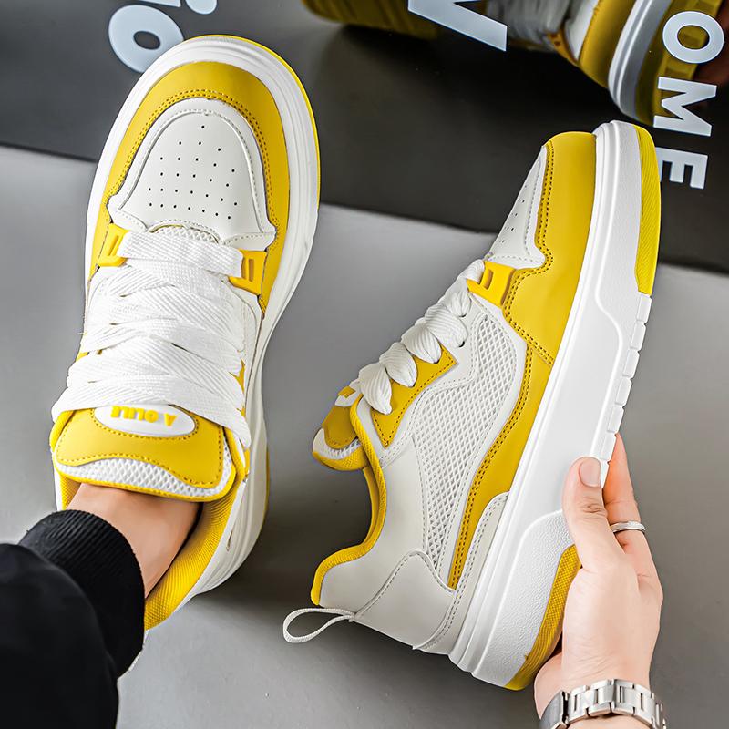 2025 New Men's Breathable Summer Casual Sports Shoes Anti Slip Height Increasing Comfortable Versatile and Classic