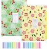 Corslet Expanding File Holder For Documents, A4 File Organiser, Document File Folder Organizer, Floral Printed Folders F