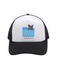 Eolaiteuaenggeul Cat Folder Trucker Cap (2 Colors)