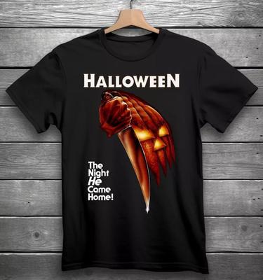 Halloween The Night He Came HomeHorror Movie TShirt Black S3XL Michael Myers Unisex T-Shirt
