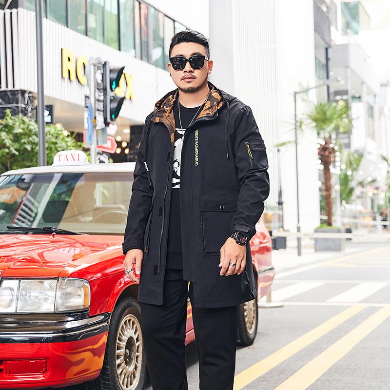 plus size long windbreaker