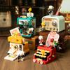 Pantasy Snoopy Full Range Of Building Block Carriers Phonographs Typewriters Assembly Models Puzzle Toys Collectibles Gifts