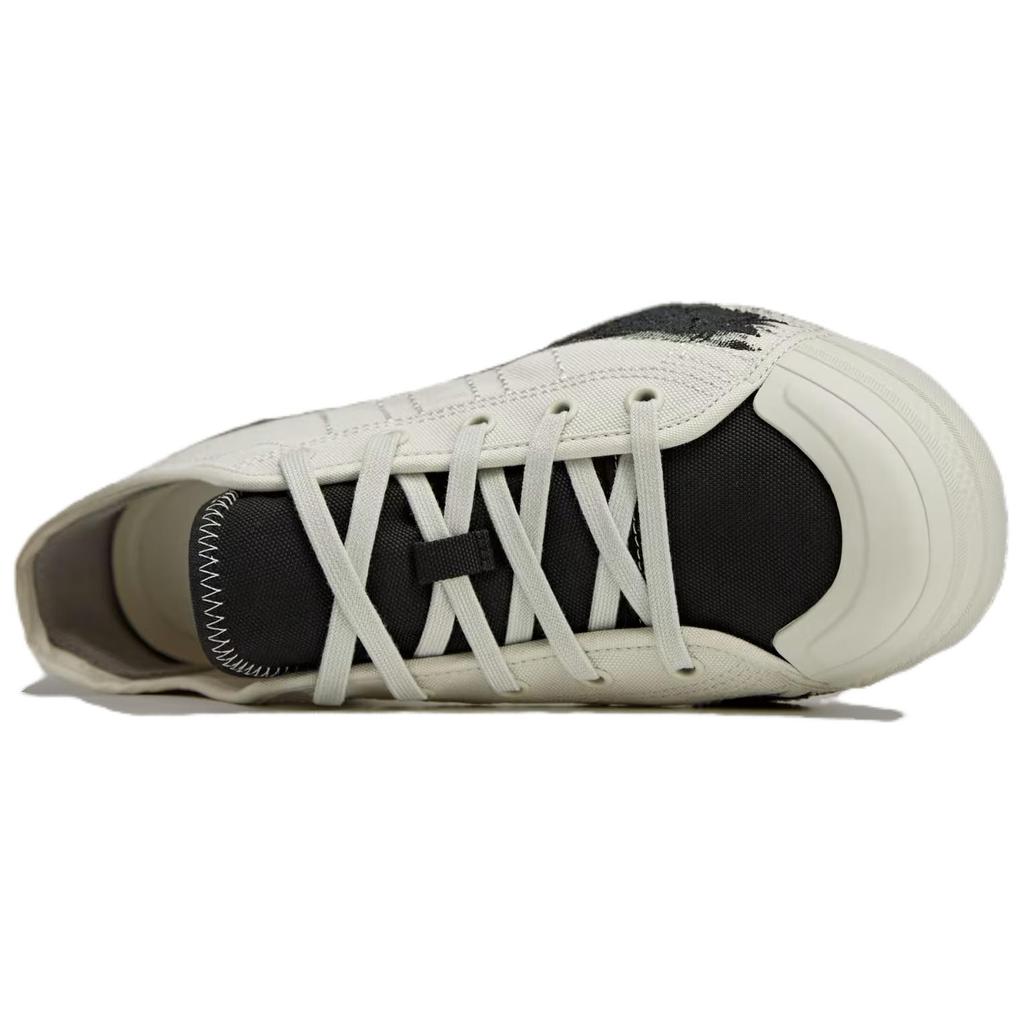 Adidas Y-3 Nizza Low Talc Black Unisex Sneakers Cream JQ2455