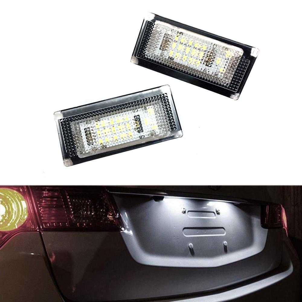 2x LED 3 W Number License Plate Lights Fit for BMW Mini Cooper R52 R53 2x LED 3 W Number License Plate Lights Fit for BMW Mini Cooper R52 R53