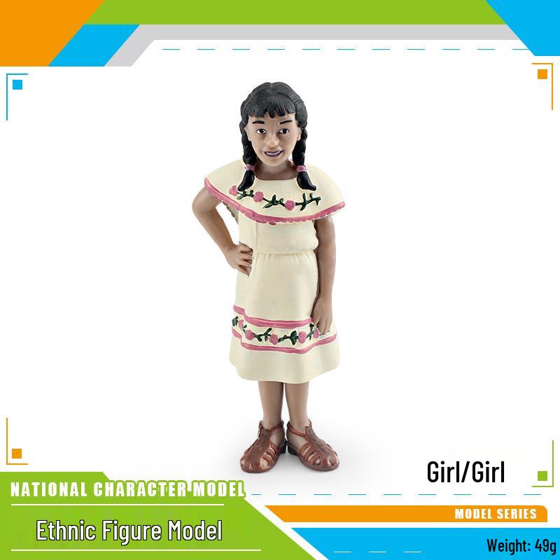 

International Figures: Korean, Japanese, Arab, Indian Dolls and Models