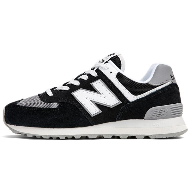 New Balance 574 'Black White Grey' Sneakers U574FBG