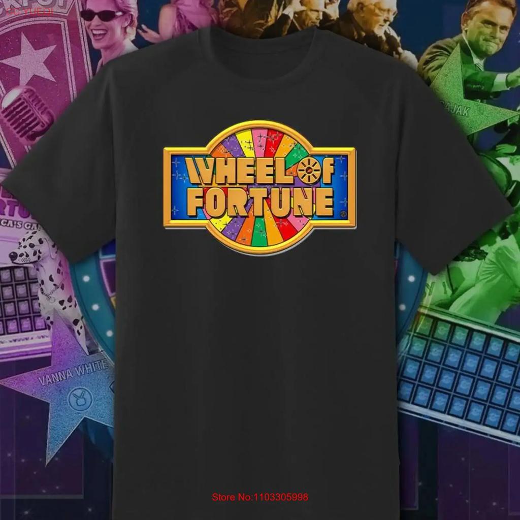 Wheel Of Fortune Main Shirt Youth Sizes Adult 6xl Tracking Vintage Homme Casual Designer Clothes Slightly Unisex