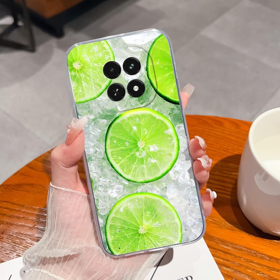 

Корпус для Oppo Narzo N61 Note 60 A3 A60 A40m V60 F27 Reno12 F Realme 13 12 Прозрачные чехлы Модные этикетки Силиконовый мягкий супер ударопрочный бампер для OPPO Oppo A60 5G