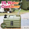 11L Camping Bucket Water Storage with Detachable Faucet Portable Camp Water Bag No Leakage for Camping Fishing Picnic Hiking