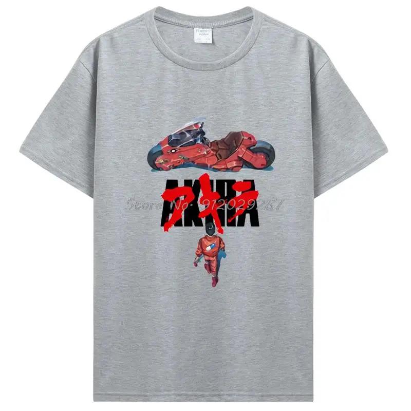 Akira Anime Graphic T-Shirt Japan Vintage Manga T Shirt WoCotton Tee Summer Streetwear Casual Tops Tshirt