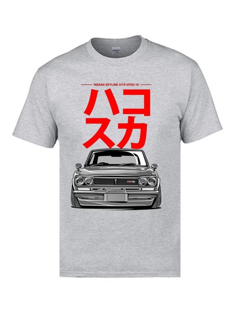 JDM Japanese Car Tshirt Speed Auto Car Classic T Shirts Father Tee 100% Cotton 3D Print Men Leisure Brand Clothing Ostern Day