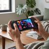 Handheld Game Console Retro Handheld Video Game Console with 5.5 Inch   Screen Dual Hall Effect Joysticks RGB Lights