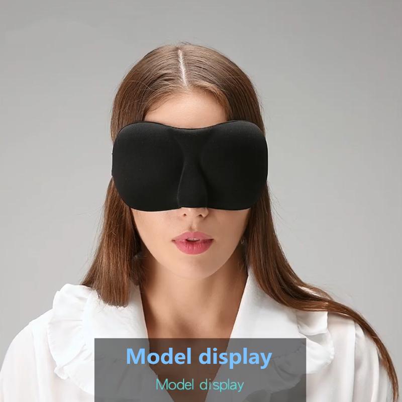 1PC 3D Sleep Mask Natural Sleeping Eye Mask Eyeshade Cover Women Men Soft Travel Eyepatch