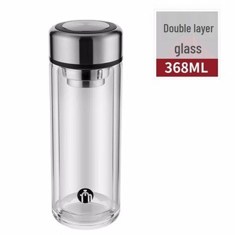 Fuguang TM-2052 Double-Layer Glass Tea Infuser 368ML