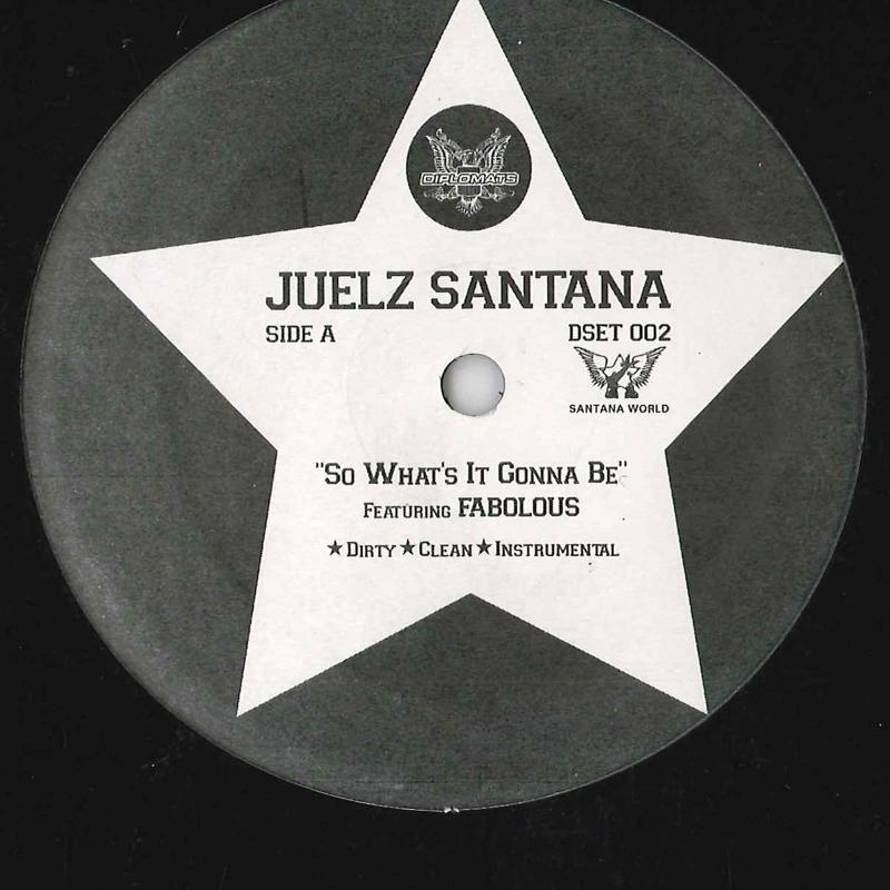 12inch Record JUELZ SANTANA - So What's It Gonna Be / We Don't Gi DSET002 DIPLOMATS US Rap & Hip-Hop/R&B Used