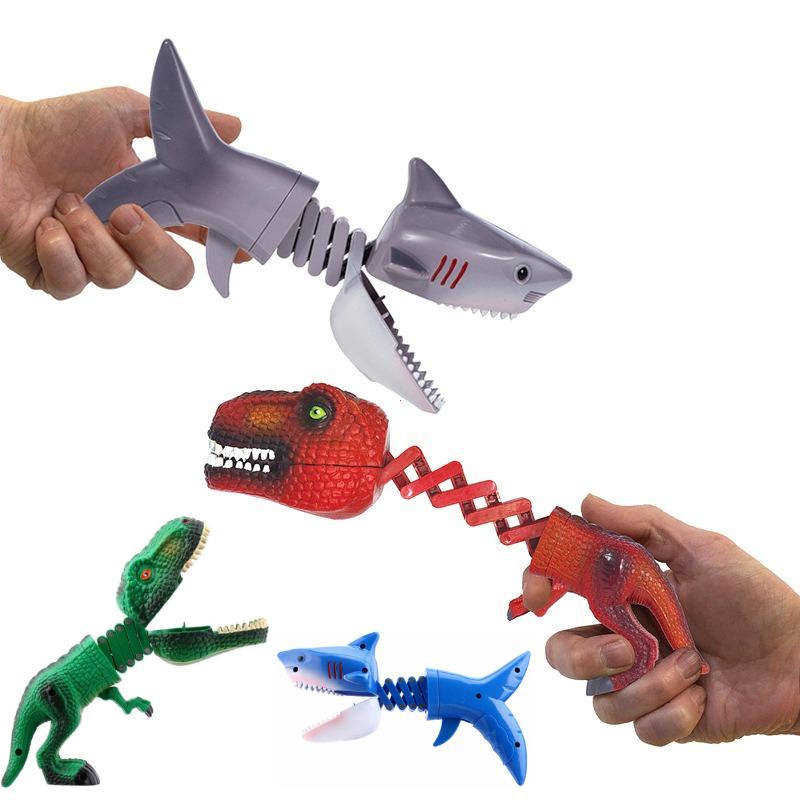 Funny Dinosaur Grab Toy Animal Claw New Unique Bite Dinosaur Toy Game Snapper Parent Child Interactive Novelty Toy