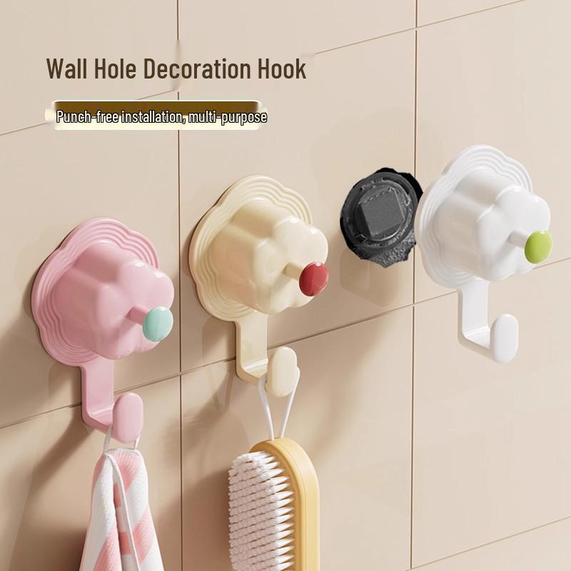 Exkluzivní nováček 0,01: Květinový háček - Multifunkční úložný prostor pro koupelnové a kuchyňské baterie