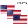 Patriotic Decals 1.2x2inch Memorial Day Stickers 250 Per Roll Adhesive Badge Clings For Window Automotive B umper Bookshelves