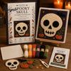 Fun Wool Weaving Materials Halloween Fabric Kit, Spooky Pumpkin Ghost Witch Skull DIY Parent Child Interactive Activity Craft Handmade No Sewing