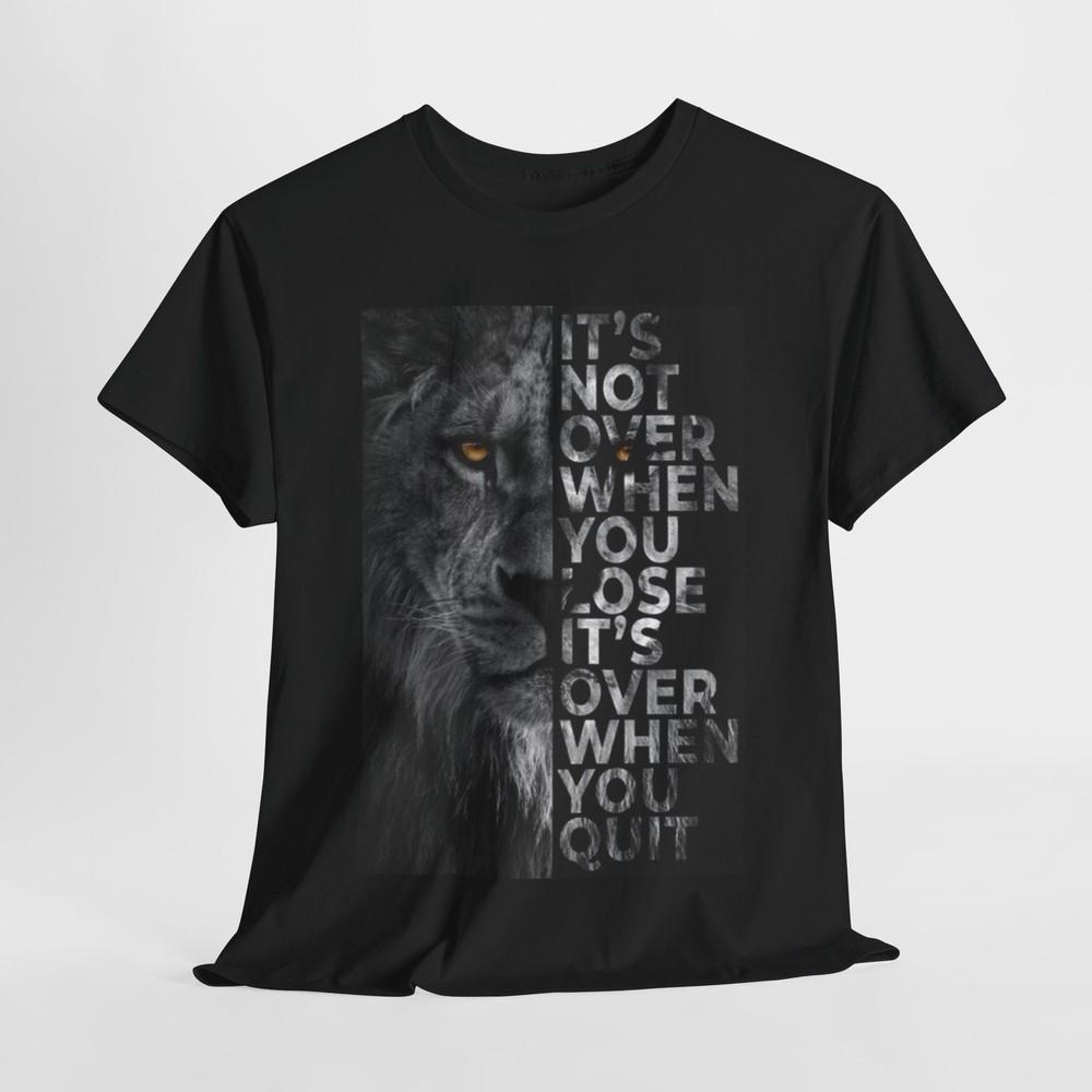 It´s Not Over Graphic Unisex T Shirt TEE Mens Womens Urban Unisex T-Shirt XXL