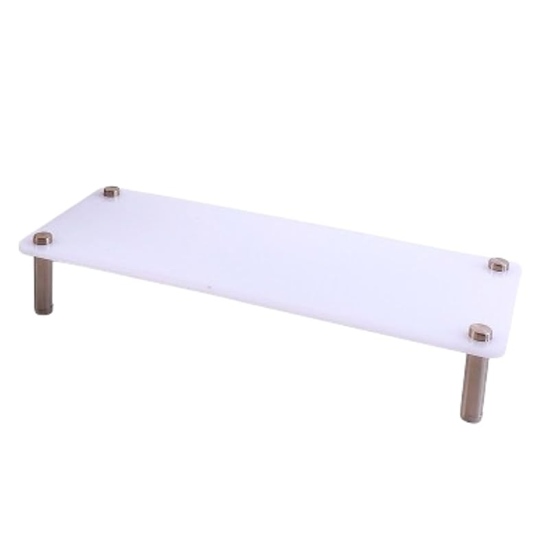

Crystal craft acrylic stand figure stand pedestal exhibition stand Fashionable [white]