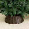 Pre-Lit Dense Christmas Tree with Snowfall Effect and Ornaments