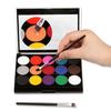 15 Colors Body Paint Makeup Facial Painting Pigment With Brush Kids Body Party Face Painting Makeup