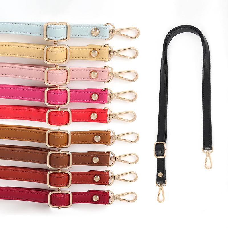 Pu Leather Shoulder Strap Crossbody Bag Strap 130Cm Long Double-Layer