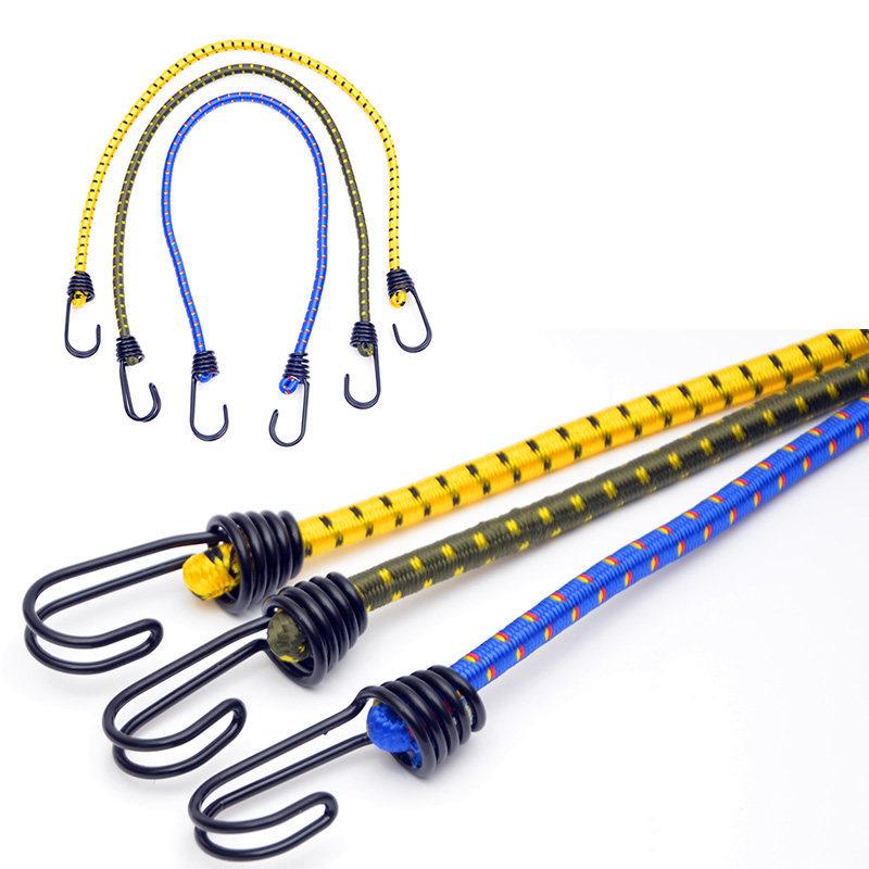 Corda Stendibiancheria Elastica da Esterno 60cm per Campeggio e Bagagli