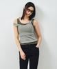 MONGDOL [Set] Layered Ribbed Knit Sleeveless Green Mdkt117Green