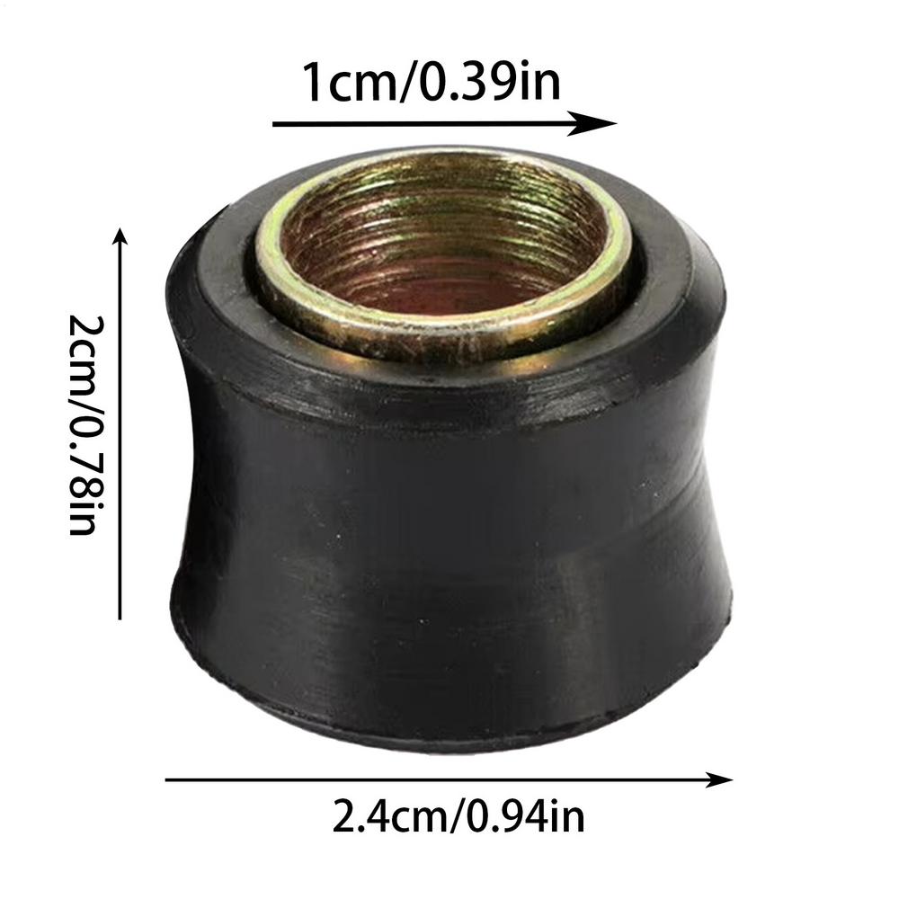 Rubber Shock Absorber Bushings Multipurpose Scooter Rear Shock Absorber Cushion 2x Scooter Accessories Wear-Resistant Shock