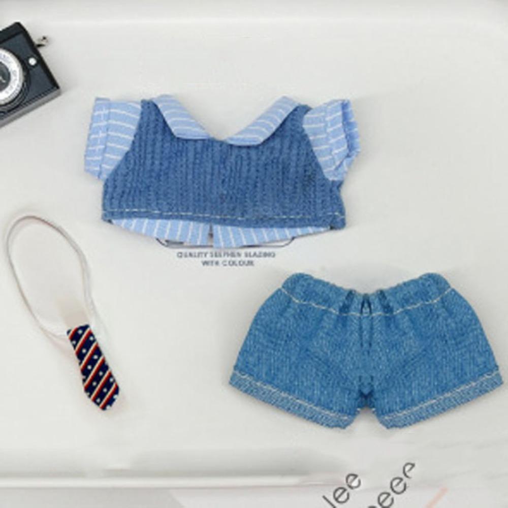 1 Set Sweater Vest Cotton Doll's Clothes School Uniform Plush Doll Clothes  Doll Accessories