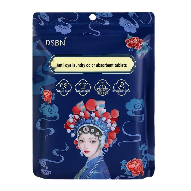 Laundry Color Absorbing Sheets - Anti-Dye Towels & Clothes Bleeding Prevention Sheets National Tide