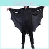 Halloween Bat Cosplay Costume For Men With Polyester Material For Cosplay Events