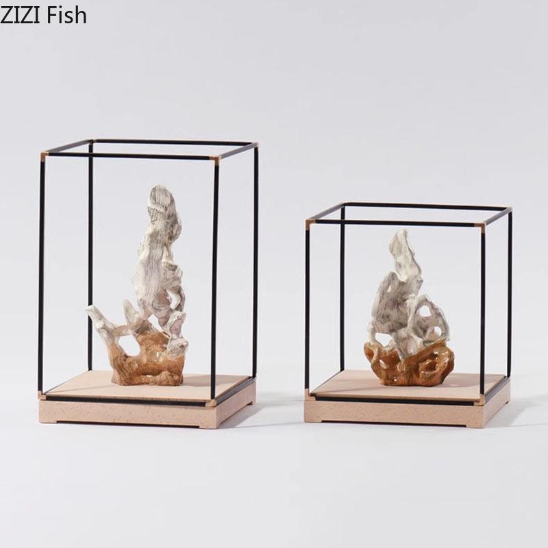 Taihu Stone Rockery Landscape Sculpture Desk Decoration Ornaments  Creative Coral Statue Room Aesthetics Decor Modern Crafts