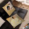 Sofia Lind Lines Girl Cushion Cover Polyester Sofa Cushions Decorative Throw Pillows Home Decoration Pillowcover
