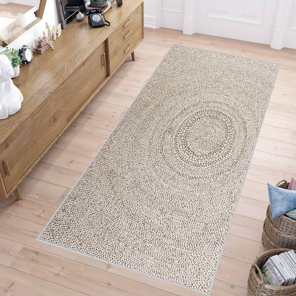 

Eliana Home Washable Printed Carpet LNA1473 80X150 бежевый