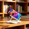 Mechanical Balance Phone Stand Lazy Stand, Ergonomic Curved Holder for Side Lying Bed Desktop Sofa, Hands-Free Cradle Watching Video, Portable