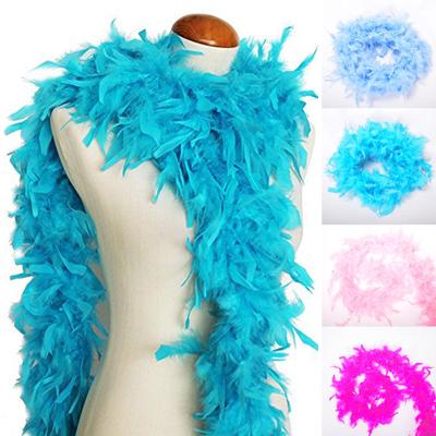 2M Craft Trim für Party Boa Kostüme natürliche Türkei Federn Schals Cosplay Schal