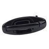 Outside Door Handle Black Comfortable Grip Abrasion Resistant Exterior Door Handle for Santa Fe 2001 2006 Rear Left: