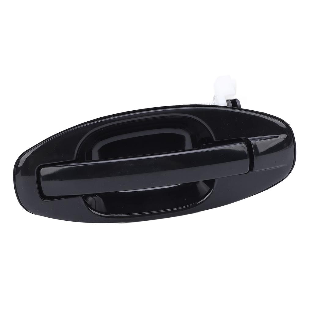 Outside Door Handle Black Comfortable Grip Abrasion Resistant Exterior Door Handle for Santa Fe 2001 2006 Rear Left: