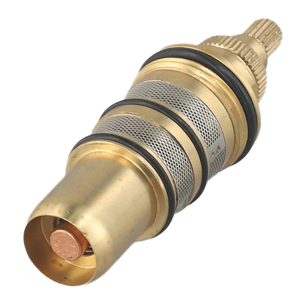 Gold Thermostatic Cartridge Temperature Range 20 - 50 Degrees Celsius Built-in Thermal Element Good Stability For Rod Mixers