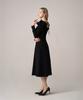 SQUSQUARE Audrey Ribbon Dress_Classic Black